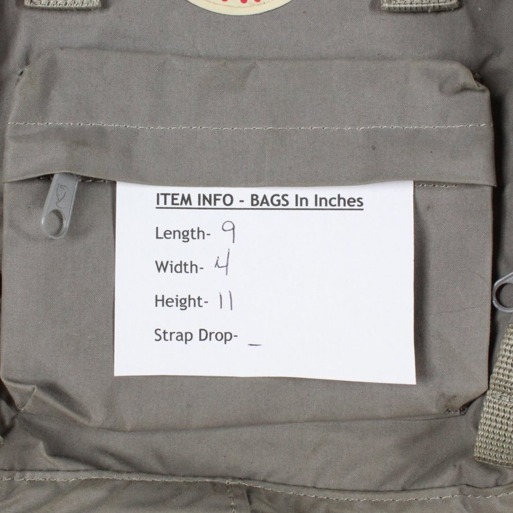 FJALLRAVEN KANLENWaxed Canvas Backpack Bag - Picture 10 of 10